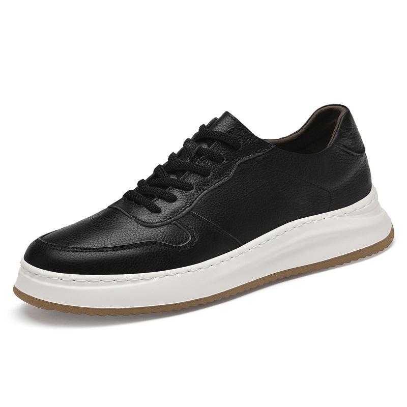 8096 Men S Shoes Board Shoes Little White Shoes Spring And Autumn Low-Top Leather First Layer Cowhide Surface Flat-Bottomed Skateboard Sports Shoes 44 чорний
8096 Men S Shoes Board Shoes Little White Shoes Spring And Autumn Low-Top Leather First Layer Cowhide Surface Flat-Bottomed Skateboard Sports Shoes 44 чорний
