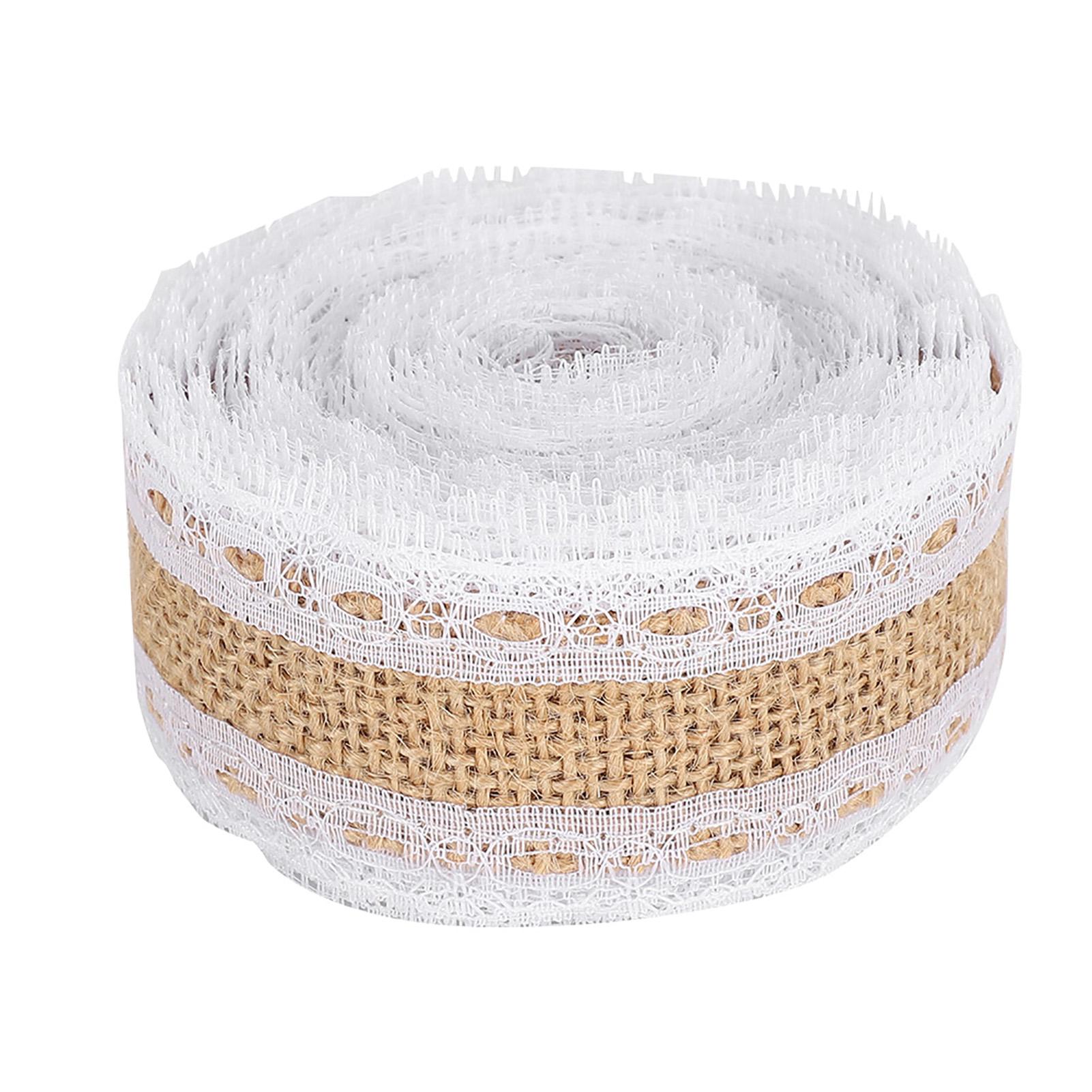 Lace Linen Roll 5 Yard Gift Box Ribbon Clothes Sewing Decoration Belt DIY Hand Made Craft Type 2
Lace Linen Roll 5 Yard Gift Box Ribbon Clothes Sewing Decoration Belt DIY Hand Made Craft Type 2