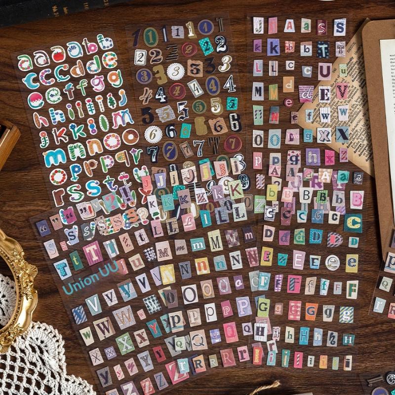 6Sheets/Set 26 English Alphanumeric Stickers Puzzle Student Office Stickers Decoration Graffiti Stickers Gifts
6Sheets/Set 26 English Alphanumeric Stickers Puzzle Student Office Stickers Decoration Graffiti Stickers Gifts