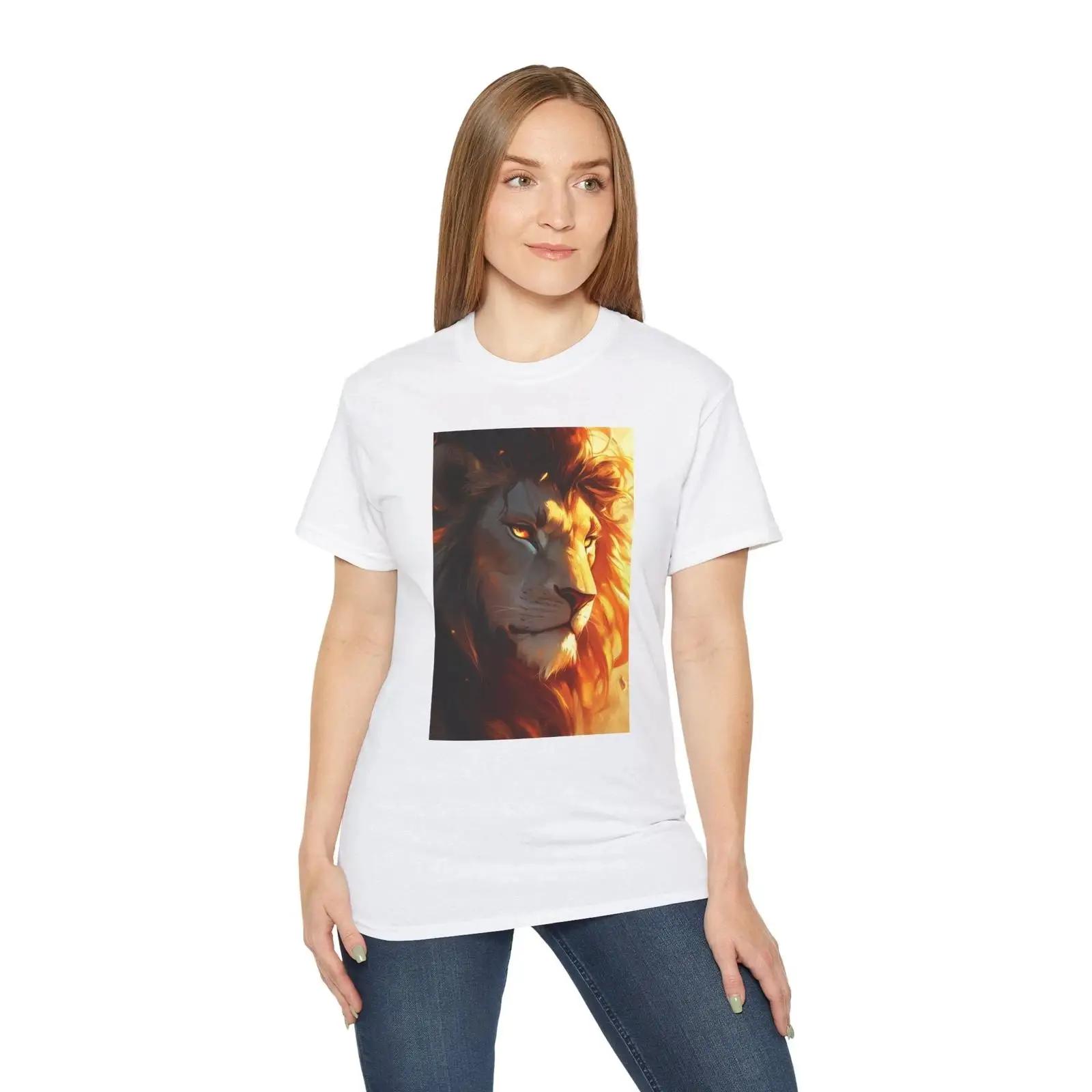 Majestic Lion Art T Shirt Casual Top Wildlife Enthusiast Eco Friendly vintage Washed homme graphic Comfortable Breathable 5XL різнокольоровий
Majestic Lion Art T Shirt Casual Top Wildlife Enthusiast Eco Friendly vintage Washed homme graphic Comfortable Breathable 5XL різнокольоровий