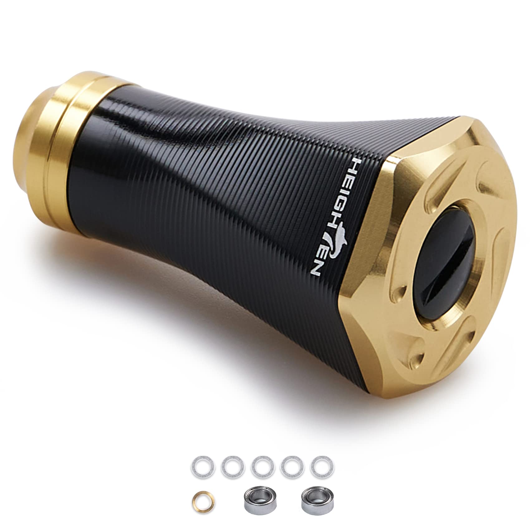 HEIGHTEN 23мм Ручка катушки Кноб 10 цветов Универсальный для Shimano Daiwa Тип A Тип S 70 Авиационный алюминий Серия Tornado 9,5 г (Daiwa) (Черное золото) (14)
HEIGHTEN 23мм Ручка катушки Кноб 10 цветов Универсальный для Shimano Daiwa Тип A Тип S 70 Авиационный алюминий Серия Tornado 9,5 г (Daiwa) (Черное золото) (14)