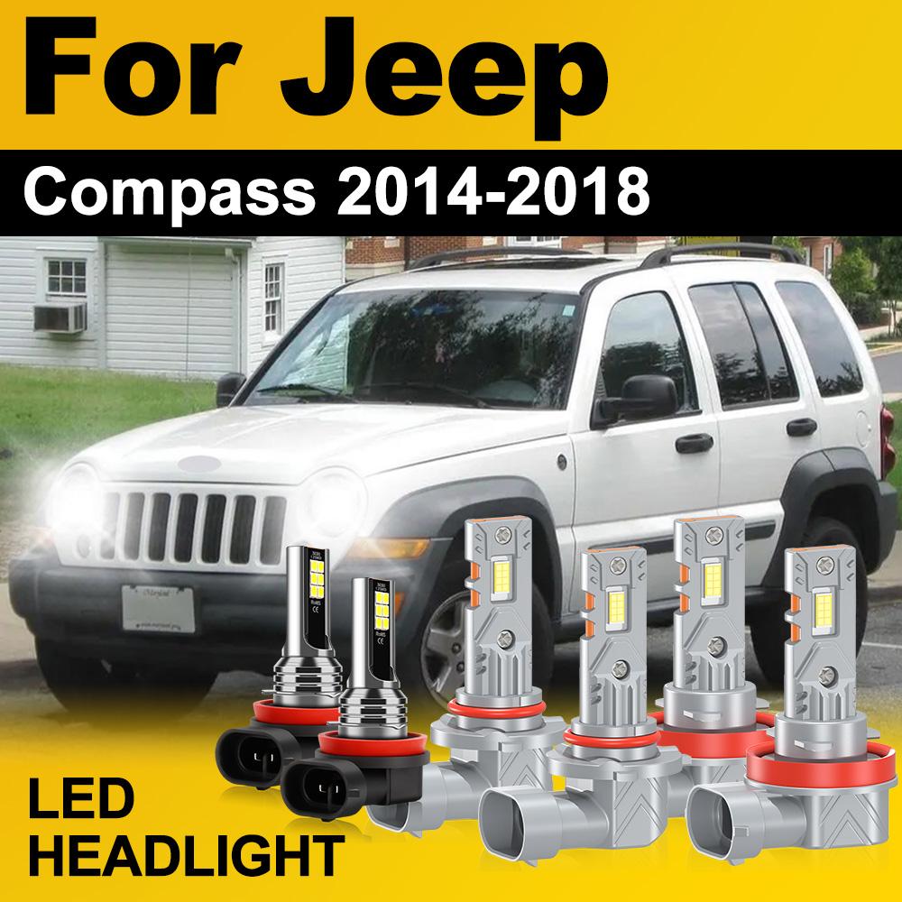 60000LM Canbus No Error Car LED Headlight 6000K CSP Chips High Low Beam Fog Lamp 12V For Jeep Compass 2014-2018 Plug and Play High Beam 2PCS
60000LM Canbus No Error Car LED Headlight 6000K CSP Chips High Low Beam Fog Lamp 12V For Jeep Compass 2014-2018 Plug and Play High Beam 2PCS