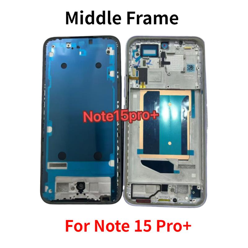 For Redmi Note 15 Pro Plus / Pro+ Middle Frame Housing LCD Front Frame Bezel With Side Button
For Redmi Note 15 Pro Plus / Pro+ Middle Frame Housing LCD Front Frame Bezel With Side Button
