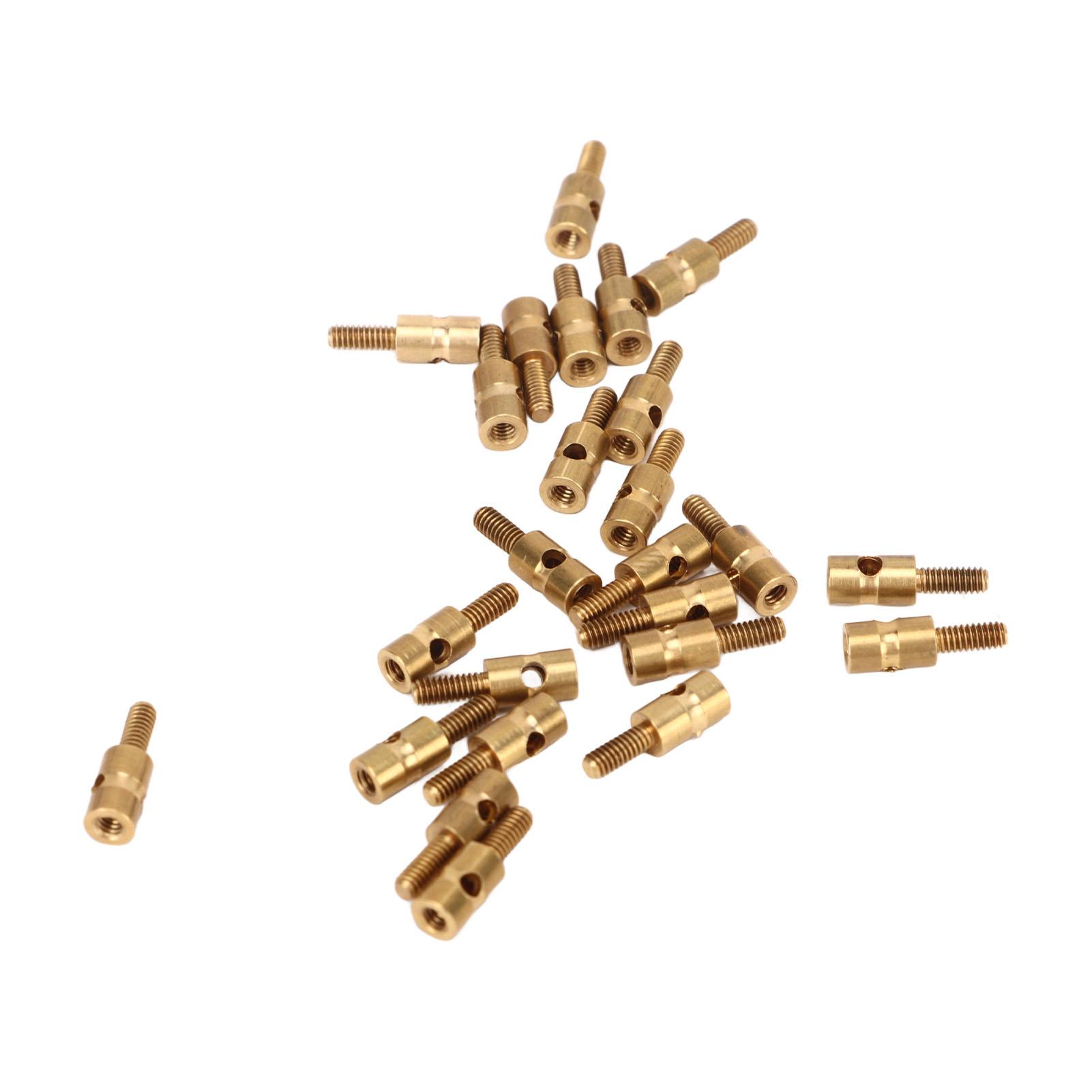 RC Model Pushrod Linkage Stopper 1.5mm Interface Brass Quick Adjust Connector Replacement Part for Ship Models RC Aircraft Helicopters
RC Model Pushrod Linkage Stopper 1.5mm Interface Brass Quick Adjust Connector Replacement Part for Ship Models RC Aircraft Helicopters