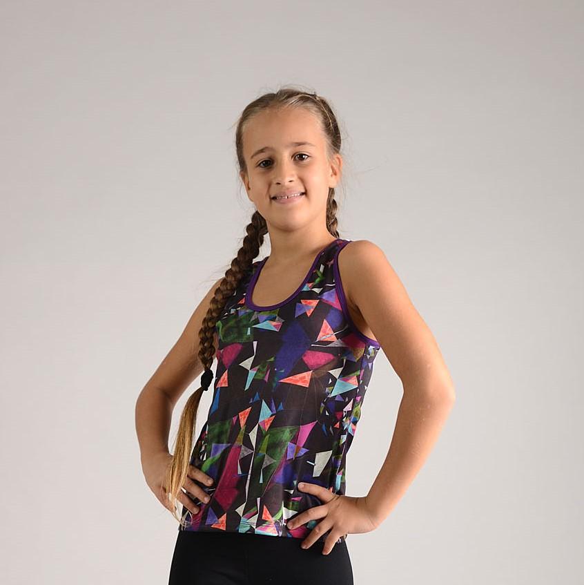 Топ для девочек Smash&Slice Activewear Спортивная одежда Модная футболка с принтом на бретельках - SSGST1
Топ для девочек Smash&Slice Activewear Спортивная одежда Модная футболка с принтом на бретельках - SSGST1