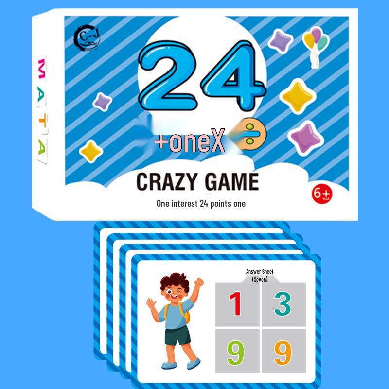 Быстрый Расчет Математическая Карточная Игра: Пазл из 24 точек для учеников начальной школы
Быстрый Расчет Математическая Карточная Игра: Пазл из 24 точек для учеников начальной школы