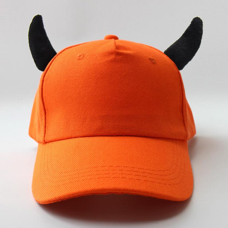 Horn hat men s devil hat spring and autumn fashion baseball cap men s and women s caps Adjustable
Horn hat men s devil hat spring and autumn fashion baseball cap men s and women s caps Adjustable