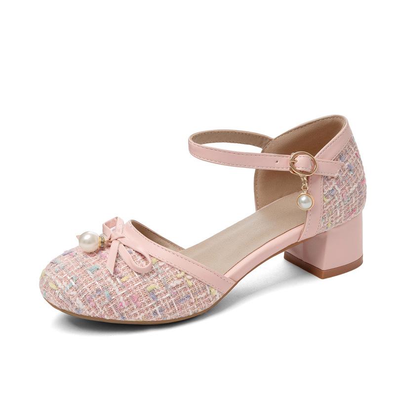 Детские туфли на высоком каблуке для девочек, детские сандалии принцессы, модные туфли-лодочки на толстом каблуке с бантом для вечеринки, свадьбы 30-43 43(26.5cm)
Детские туфли на высоком каблуке для девочек, детские сандалии принцессы, модные туфли-лодочки на толстом каблуке с бантом для вечеринки, свадьбы 30-43 43(26.5cm)