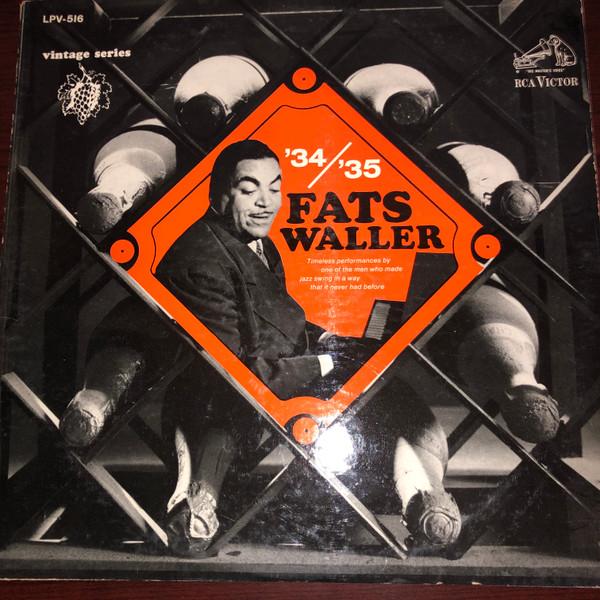 LP Record FATS WALLER 3435 LPV516 RCA Victor 1964 US Jazz Used
LP Record FATS WALLER 3435 LPV516 RCA Victor 1964 US Jazz Used