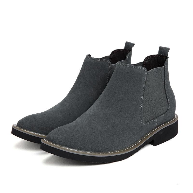 Chelsea boots men s winter British style high-top boots cowhide thick-soled cigarette boots trendy men s one-pedal Martin boots 36 чорний
Chelsea boots men s winter British style high-top boots cowhide thick-soled cigarette boots trendy men s one-pedal Martin boots 36 чорний