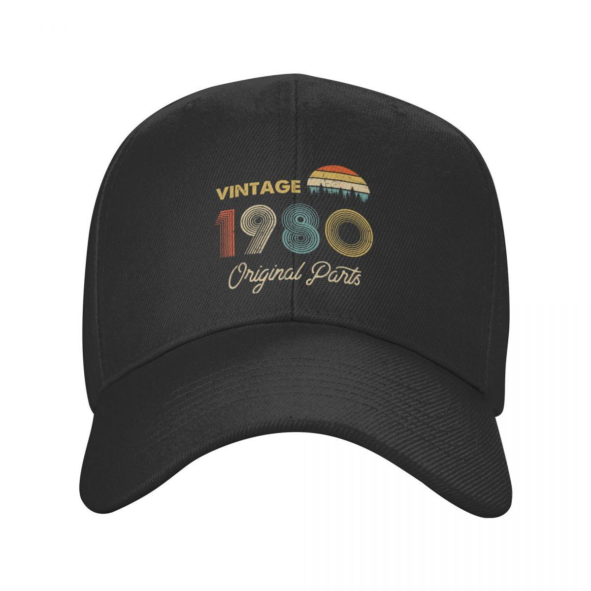 Модная винтажная школьная бейсболка 1980 года для женщин унисекс регулируемый подарок на 42-й день рождения Папина шляпа Snapback Летние шапки
Модная винтажная школьная бейсболка 1980 года для женщин унисекс регулируемый подарок на 42-й день рождения Папина шляпа Snapback Летние шапки