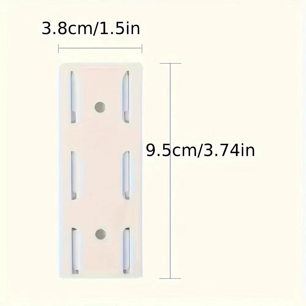10/6/4pcs Wall-Mounted Power Strip Holder Self-Adhesive Desktop Socket Fixer Strip Fixator Plug Socket Cable Wire Organizer Rack
10/6/4pcs Wall-Mounted Power Strip Holder Self-Adhesive Desktop Socket Fixer Strip Fixator Plug Socket Cable Wire Organizer Rack