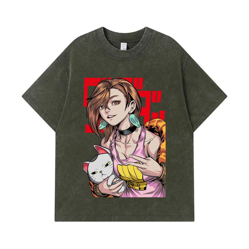 275 GSM Washed T-shirts 100% Cotton DanDaDan V7 Momo Print Unisex Heavy Cotton T Shirt S
275 GSM Washed T-shirts 100% Cotton DanDaDan V7 Momo Print Unisex Heavy Cotton T Shirt S