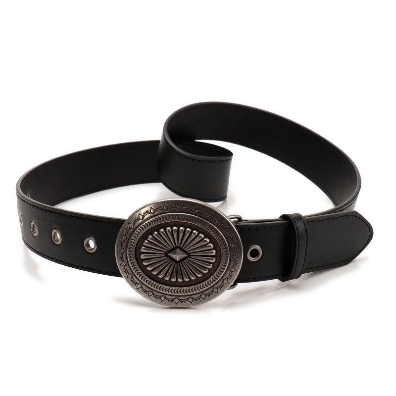 Western ethnic style engraved buckle women s belt versatile jeans dress decorative belt black retro belt women
Western ethnic style engraved buckle women s belt versatile jeans dress decorative belt black retro belt women