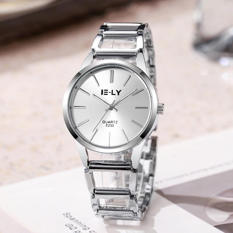 Роскошные женские часы Простой циферблат Полый ремешок Браслет Кварцевые часы Модные женские наручные часы Часы для девушки Relogio Feminino
Роскошные женские часы Простой циферблат Полый ремешок Браслет Кварцевые часы Модные женские наручные часы Часы для девушки Relogio Feminino