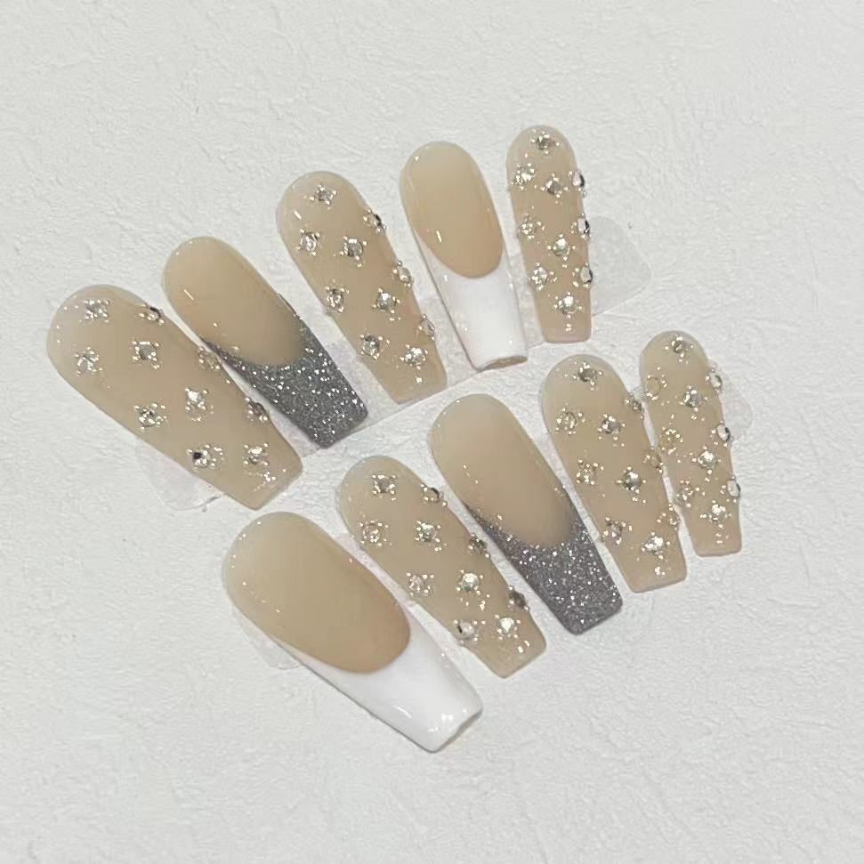 Wearing Armor with High-end Pure Handmade Nude Color French Detachable Manicure Finished Product Extra Small XS
Wearing Armor with High-end Pure Handmade Nude Color French Detachable Manicure Finished Product Extra Small XS