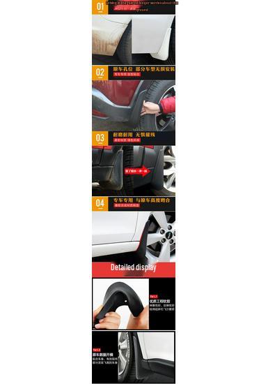 Kia K2 2019+ Soft Rubber Mudguards for Front and Rear Wheels 2015-2016 Kia K2 Durable Anti-Freeze
Kia K2 2019+ Soft Rubber Mudguards for Front and Rear Wheels 2015-2016 Kia K2 Durable Anti-Freeze