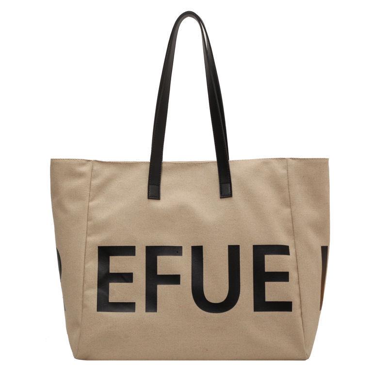 2023 Women s Large Canvas Tote Bag - Trendy Commuter Shoulder Bag for Students Standard
2023 Women s Large Canvas Tote Bag - Trendy Commuter Shoulder Bag for Students Standard