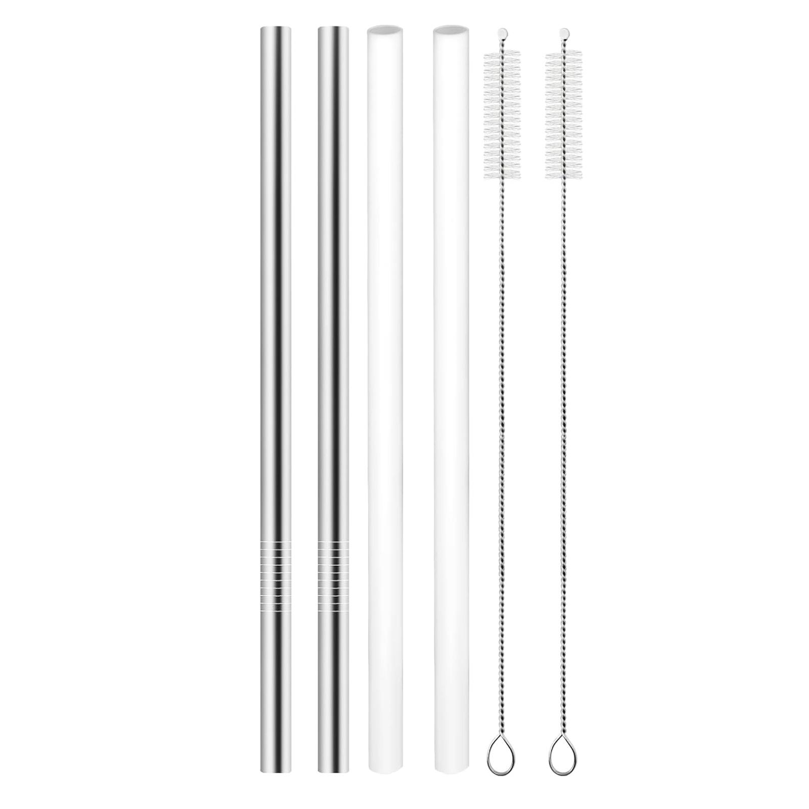 6pcs Water Bottle Straws for Owala 24oz 32oz, Stainless Steel Metal Straws Reusable Tumbler Straws Bottle Accessories Parts
6pcs Water Bottle Straws for Owala 24oz 32oz, Stainless Steel Metal Straws Reusable Tumbler Straws Bottle Accessories Parts