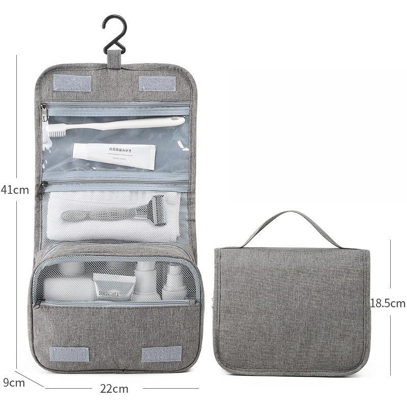 Large Capacity Waterproof Foldable Toiletry Bag for Men Portable Travel Dry Wet Separation Cosmetic Wash Storage Bag 22x18x9cm
Large Capacity Waterproof Foldable Toiletry Bag for Men Portable Travel Dry Wet Separation Cosmetic Wash Storage Bag 22x18x9cm