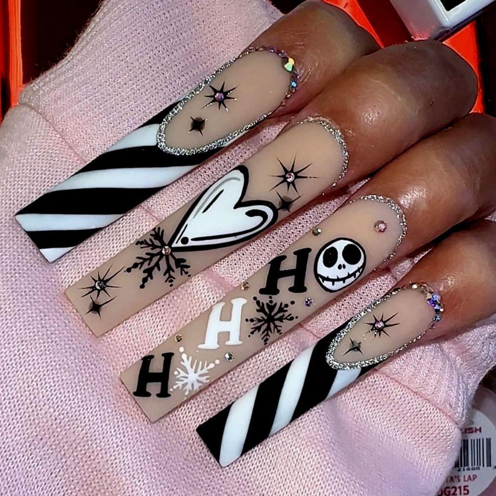 Wearable Manicure Long Water Pipe Fake Nails Long Length Nail Tips Fashion Press on Nails Women 2
Wearable Manicure Long Water Pipe Fake Nails Long Length Nail Tips Fashion Press on Nails Women 2
