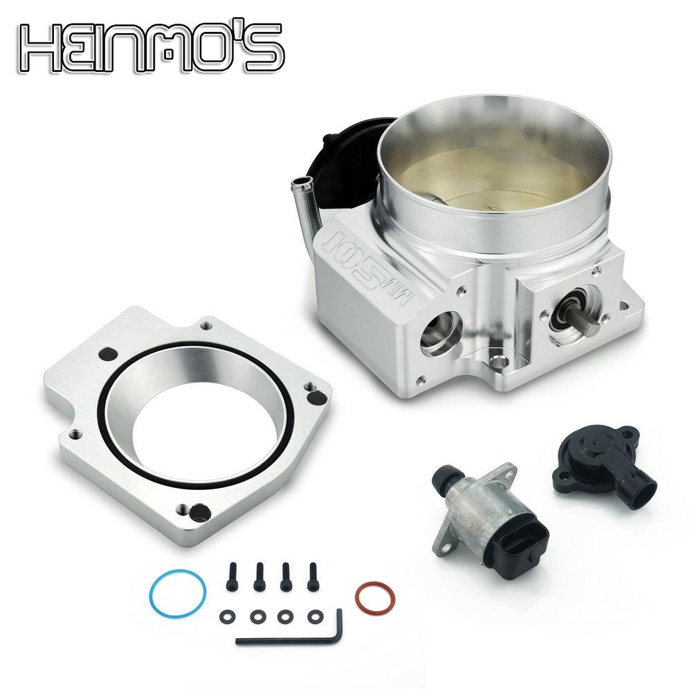 92mm Throttle Body+Manifold Adapter Plate Gasket For LS1 LS2 LS LSX Throttle Position Sensor TPS Idle Air Control IAC Kit 102mm 102mm Silver
92mm Throttle Body+Manifold Adapter Plate Gasket For LS1 LS2 LS LSX Throttle Position Sensor TPS Idle Air Control IAC Kit 102mm 102mm Silver
