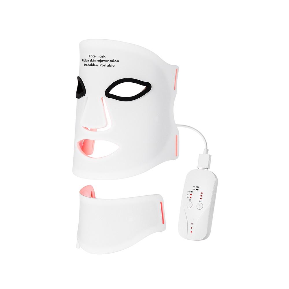 Silicone Red Light Therapy Mask 7 Color LED Face Mask Anti Aging Rejuvenation Brighten Facial Mask with Eye Protection Cushion белый
Silicone Red Light Therapy Mask 7 Color LED Face Mask Anti Aging Rejuvenation Brighten Facial Mask with Eye Protection Cushion белый