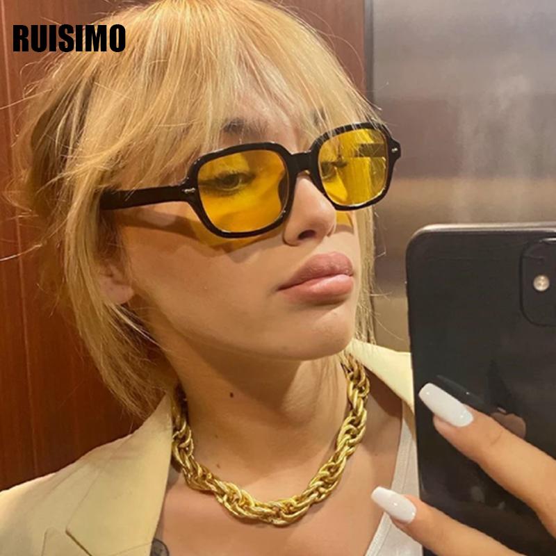 Vintage Square Sunglasses Woman Fashion Retro Sun Glasses Female Yellow Mirror Eyewear Brand Designer Gradient Oculos De Sol
Vintage Square Sunglasses Woman Fashion Retro Sun Glasses Female Yellow Mirror Eyewear Brand Designer Gradient Oculos De Sol