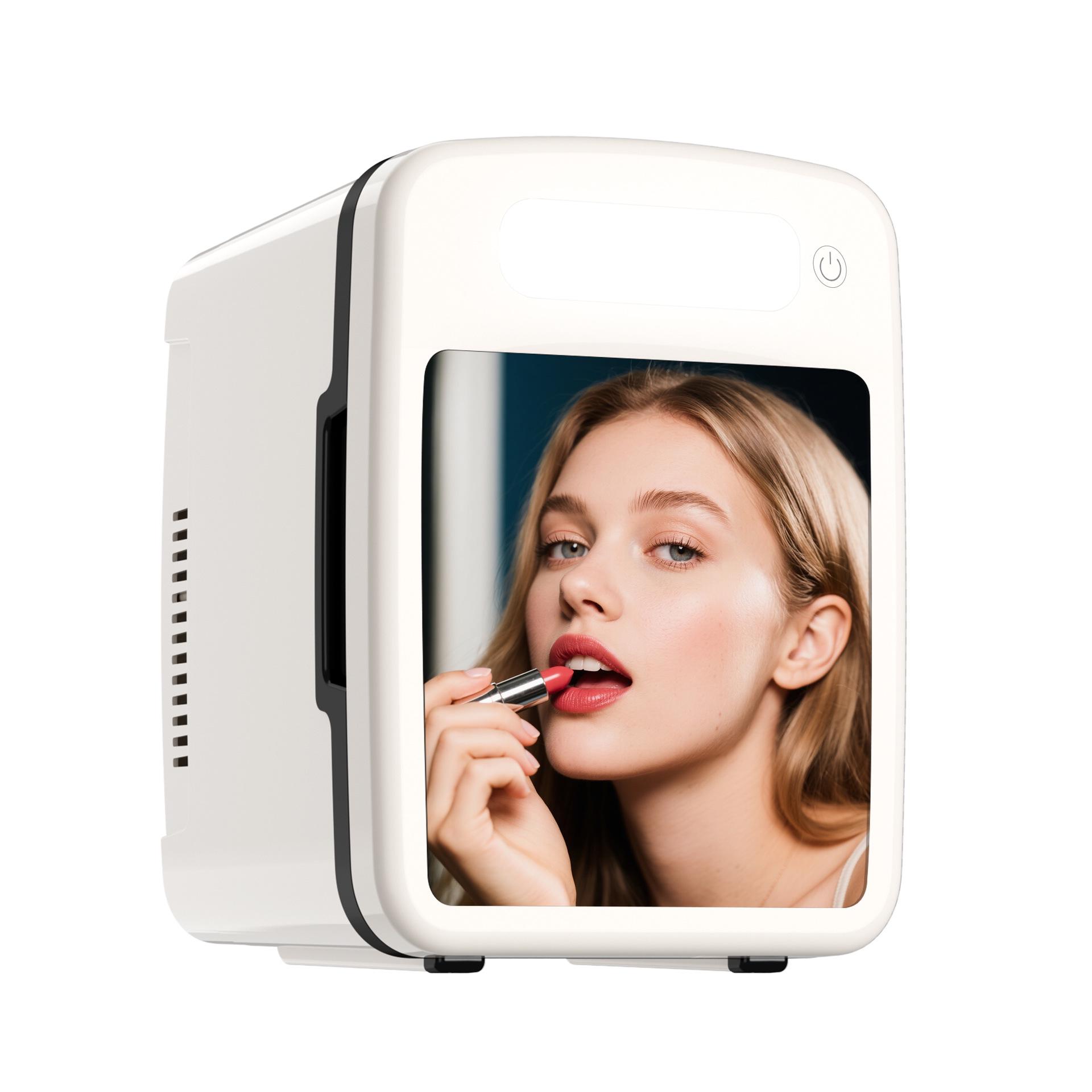 Mini Beauty Skincare Fridge with Light - Car-Compatible білий
Mini Beauty Skincare Fridge with Light - Car-Compatible білий