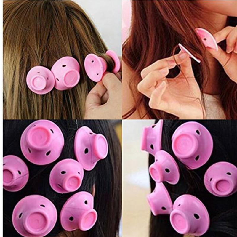 10/20pcs Pink Soft Rubber Silicone Hair Curler Twist Hair Rollers Hair Curler No Heat Hair Styling DIY Tool
10/20pcs Pink Soft Rubber Silicone Hair Curler Twist Hair Rollers Hair Curler No Heat Hair Styling DIY Tool