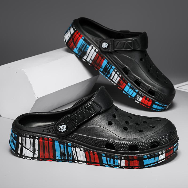 Sandals Mens Summer Shoes Thick Sole Wear Non-slip Wear-resistant Sandal Comfortable High Quality Beach Outdoor Slippers for Men
Sandals Mens Summer Shoes Thick Sole Wear Non-slip Wear-resistant Sandal Comfortable High Quality Beach Outdoor Slippers for Men