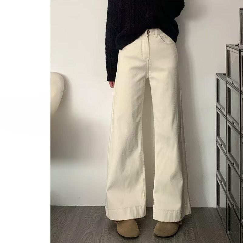 Off-White High-Waisted Micro-Flare Jeans for Pear-Shaped Women - Lightweight, Non-Clingy, Great Drape, Floor-Length, Perfect for Summer XL брудно-білий
Off-White High-Waisted Micro-Flare Jeans for Pear-Shaped Women - Lightweight, Non-Clingy, Great Drape, Floor-Length, Perfect for Summer XL брудно-білий
