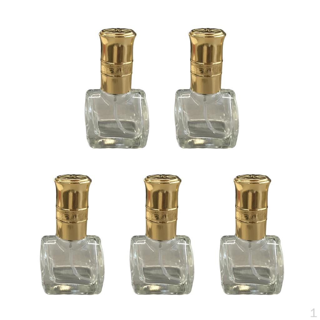 Pack of 5 10ml Glass Bottle Spray Refillable Fragrance Perfume Empty Scent Fine Mist Sprayer for
Pack of 5 10ml Glass Bottle Spray Refillable Fragrance Perfume Empty Scent Fine Mist Sprayer for