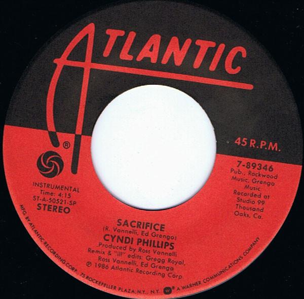 7-дюймовая пластинка CYNDI PHILLIPS - Sacrifice 789346 Atlantic 1986 США Соул/Фанк Б/У
7-дюймовая пластинка CYNDI PHILLIPS - Sacrifice 789346 Atlantic 1986 США Соул/Фанк Б/У