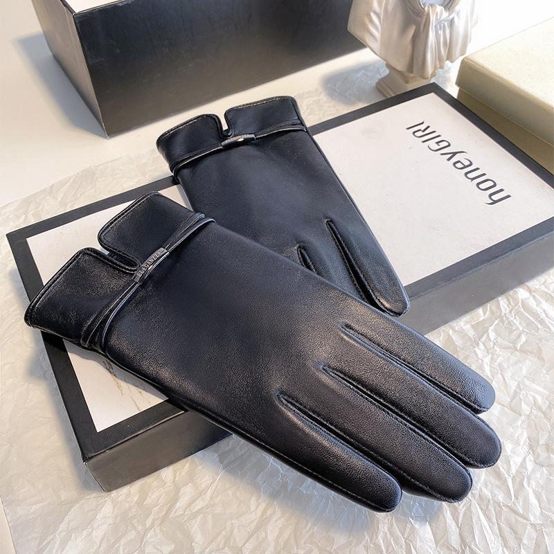Cycling, driving, keeping warm and cold, women s retro sheepskin touch-screen gloves tide M чёрный
Cycling, driving, keeping warm and cold, women s retro sheepskin touch-screen gloves tide M чёрный