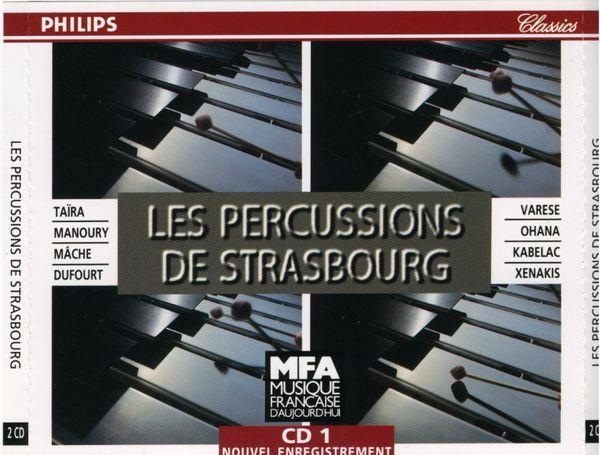 CD LES PERCUSSIONS DE STRASBOURG - Taïra - Manoury - Mâche - Dufourt - 4422182 Philips France Classical Used
CD LES PERCUSSIONS DE STRASBOURG - Taïra - Manoury - Mâche - Dufourt - 4422182 Philips France Classical Used