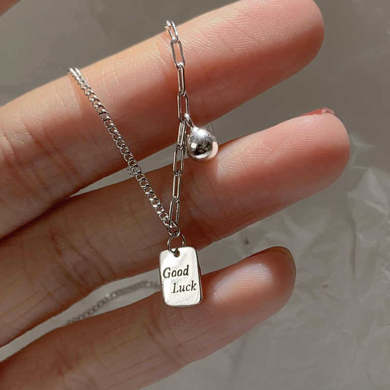 Удача Lucky Splicing Ожерелье Женская Мода Универсальный Нишевый Дизайн Sense Square Подвеска Женщины
Удача Lucky Splicing Ожерелье Женская Мода Универсальный Нишевый Дизайн Sense Square Подвеска Женщины
