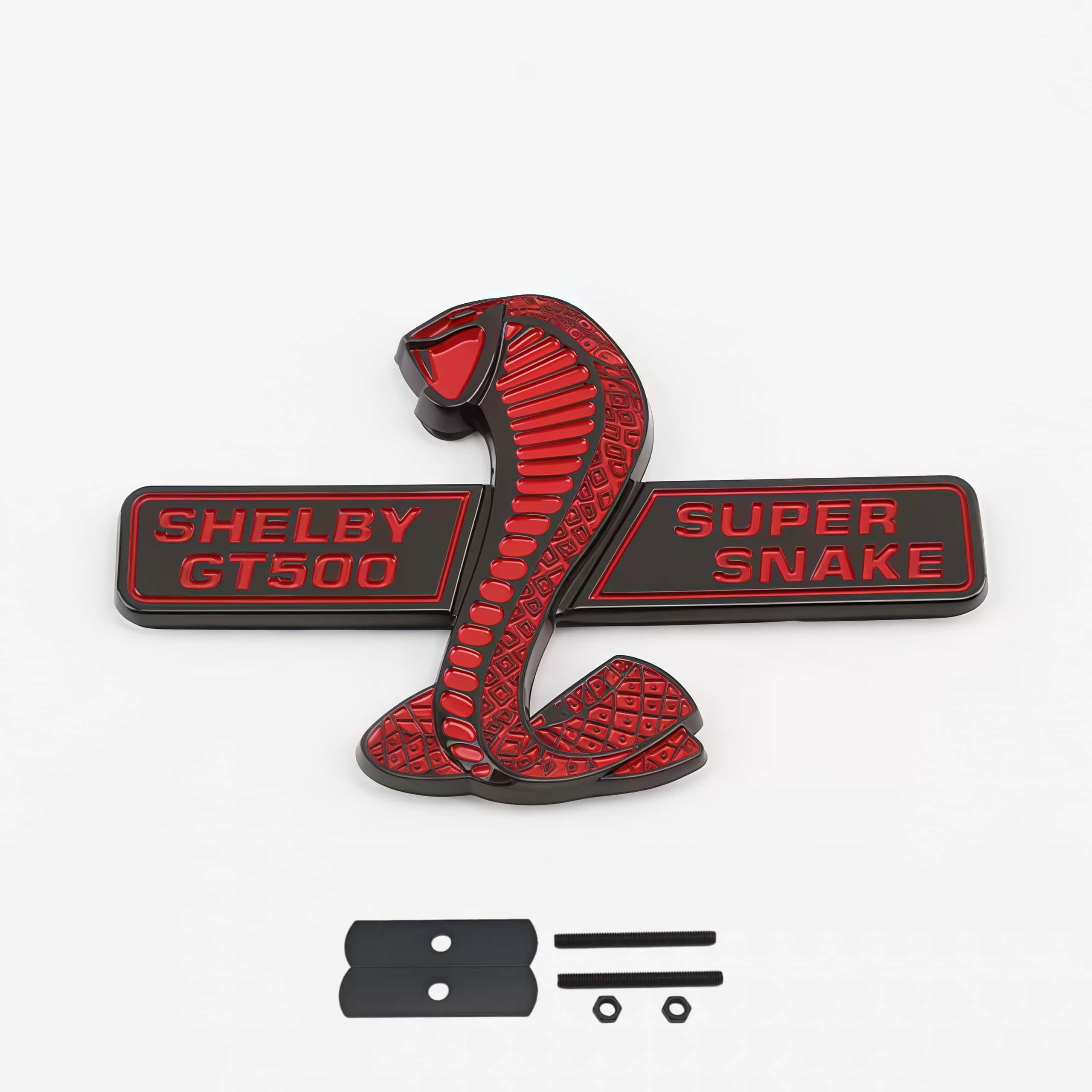 3D ABS Cobra/Viper Logo Badge Sticker Front Grill Side Fender Rear Trunk Emblem Decal Car Accessories Left Grill чорний/червоний
3D ABS Cobra/Viper Logo Badge Sticker Front Grill Side Fender Rear Trunk Emblem Decal Car Accessories Left Grill чорний/червоний