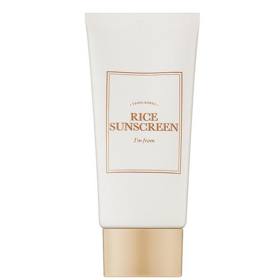 I M FROM Рисовий сонцезахисний крем SPF50+ PA++++ 50мл / Заспокійливий, Зволожуючий, Зволожуючий, Корейська косметика, Kbeauty
I M FROM Рисовий сонцезахисний крем SPF50+ PA++++ 50мл / Заспокійливий, Зволожуючий, Зволожуючий, Корейська косметика, Kbeauty