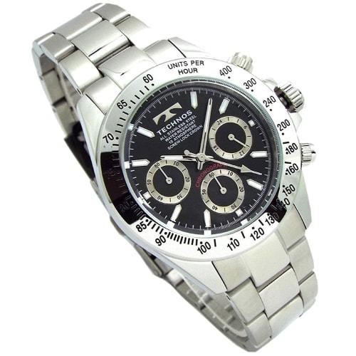 Мужские часы-хронограф TECHNOS с черным циферблатом и набором браслетов-инструментов (TSM401SB-SET)
Мужские часы-хронограф TECHNOS с черным циферблатом и набором браслетов-инструментов (TSM401SB-SET)