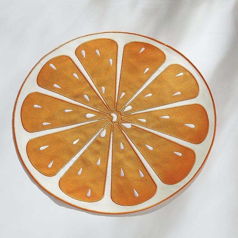 Luxury Lemon Embroidered Round Linen Placemat Double-Layer Two-Tone Heat-Resistant Dining Table Mat Home Decor Tableware Pad Diameter 38cm 1pc
Luxury Lemon Embroidered Round Linen Placemat Double-Layer Two-Tone Heat-Resistant Dining Table Mat Home Decor Tableware Pad Diameter 38cm 1pc