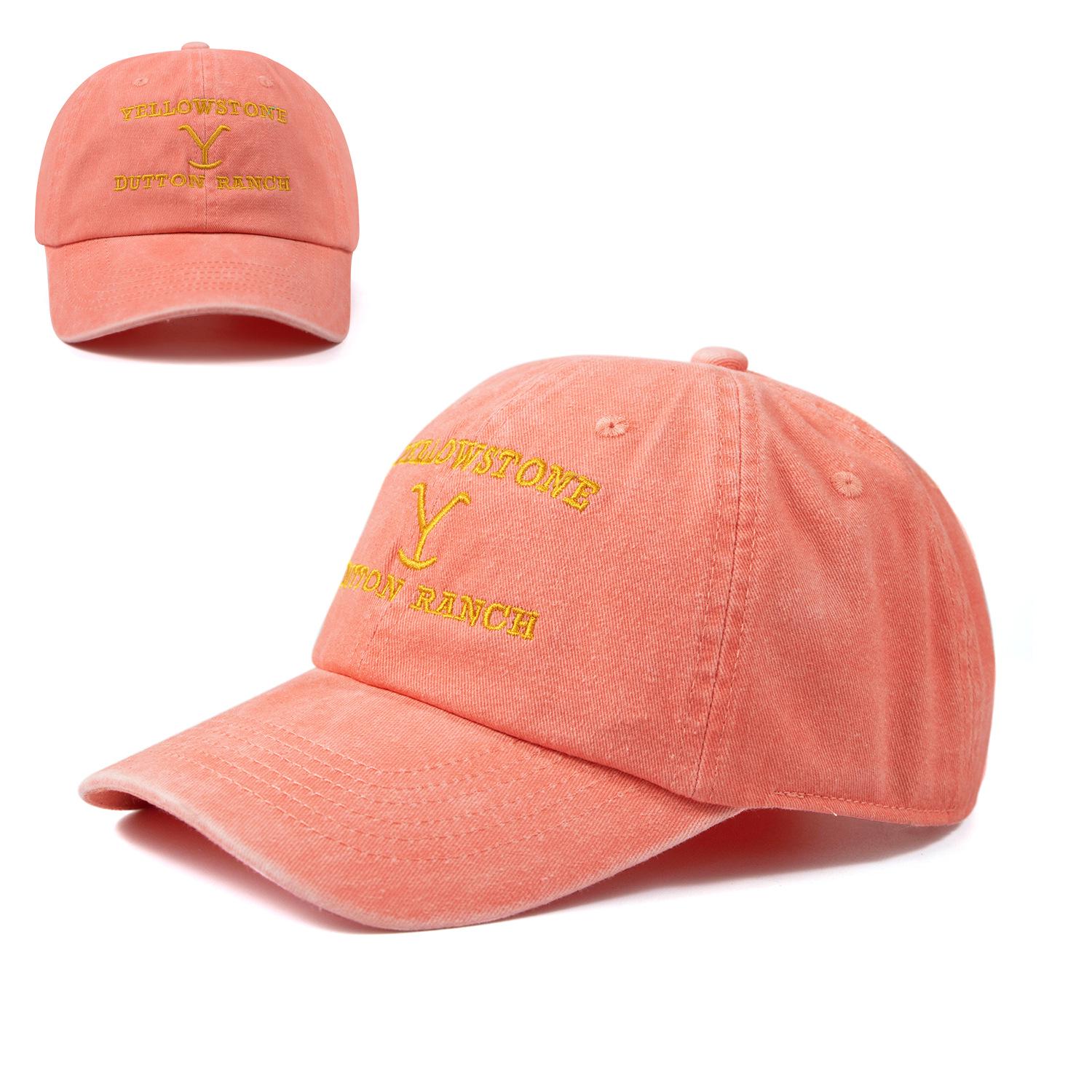 YELLOWSTONE Embroidered Denim Duckbill Hat - Unisex Trendy Sun Protection Cap One Size помаранчевий
YELLOWSTONE Embroidered Denim Duckbill Hat - Unisex Trendy Sun Protection Cap One Size помаранчевий