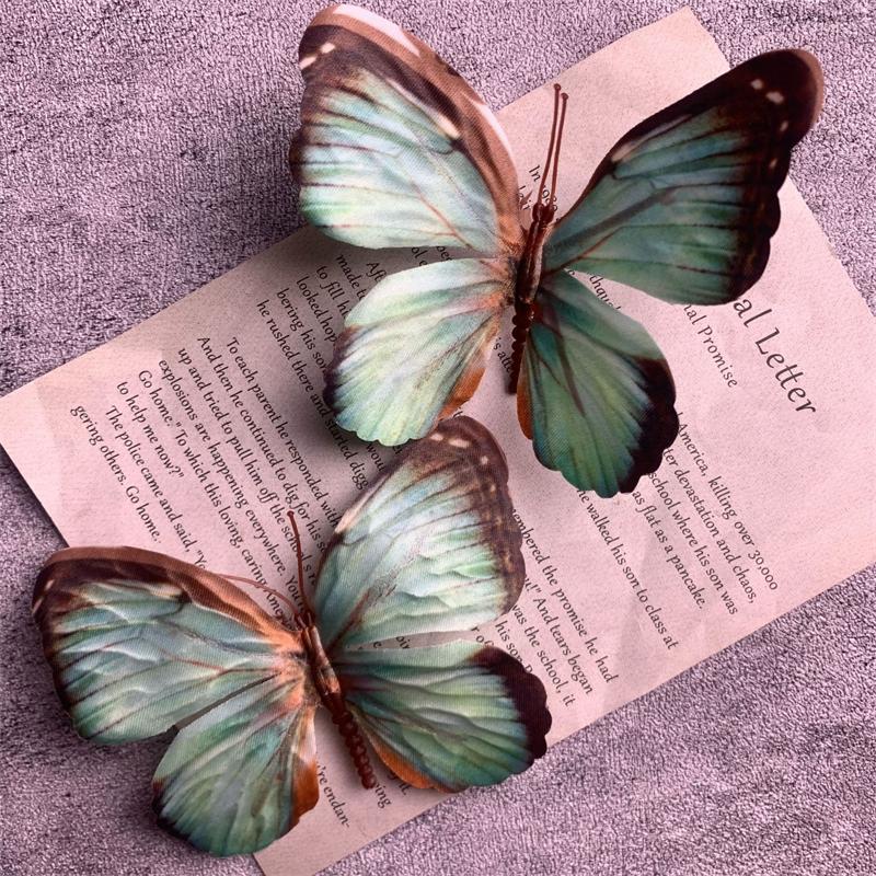 Simulated Butterfly Popular Party Decoration Home Window Wall Monet Garden Style DIY Stage Clothing Hair Props Insect Models 10pcs зелёный
Simulated Butterfly Popular Party Decoration Home Window Wall Monet Garden Style DIY Stage Clothing Hair Props Insect Models 10pcs зелёный