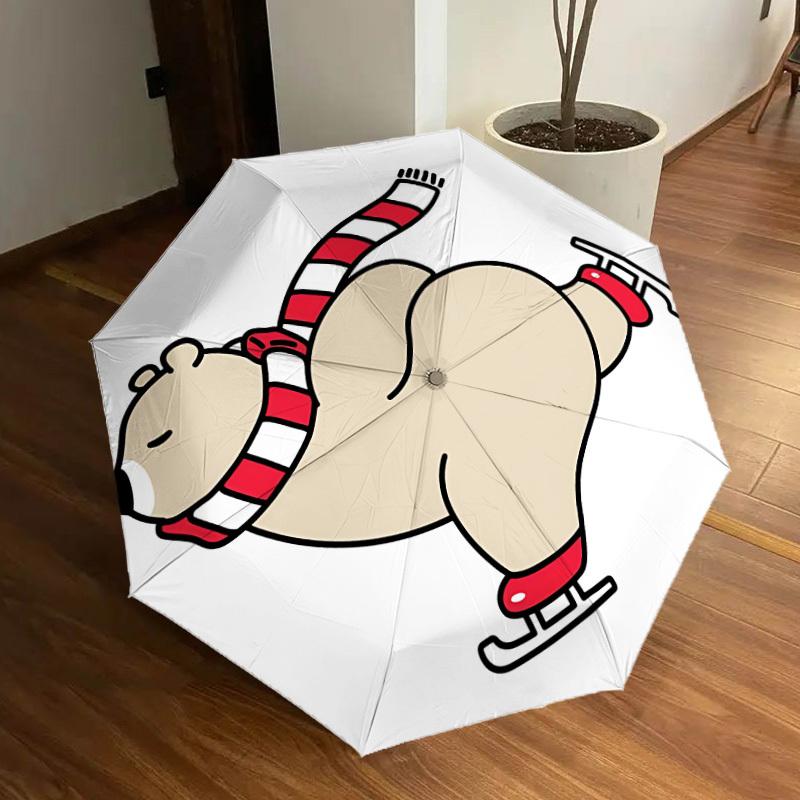 1pc Ice Skating Bear Automatic Open/Close Umbrella, Formal Events - Ideal Gift for Family or Friends, Outdoor Accessory yy251211127
1pc Ice Skating Bear Automatic Open/Close Umbrella, Formal Events - Ideal Gift for Family or Friends, Outdoor Accessory yy251211127