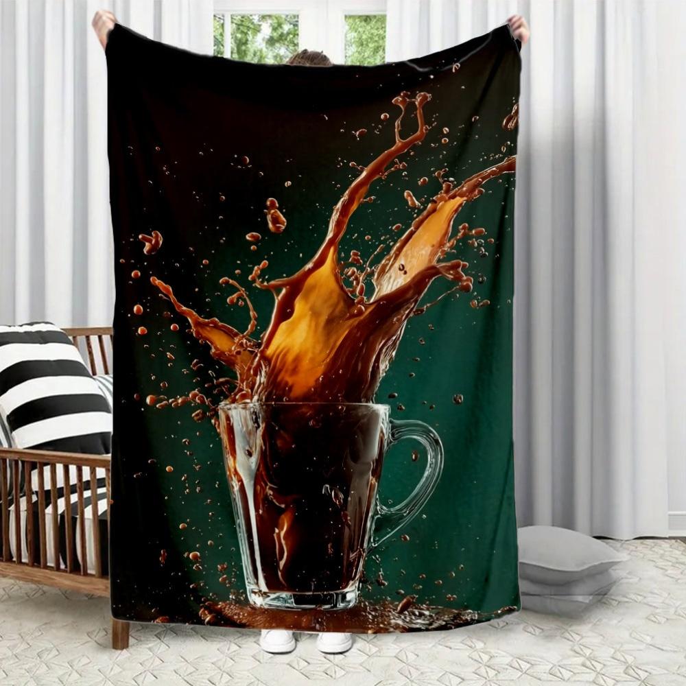 Modern spillage prevention design Flannel printed blanket suitable for all seasons suitable for living room office sofa travel 75x100cm (30x40inch)
Modern spillage prevention design Flannel printed blanket suitable for all seasons suitable for living room office sofa travel 75x100cm (30x40inch)