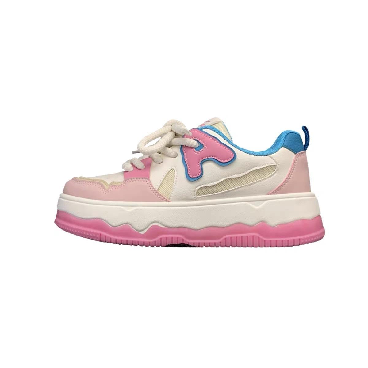 Розовые повседневные кроссовки для женщин на платформе, дышащие, для бега, спортивная обувь на толстой подошве, студенческая удобная обувь Kawaii Ladies 2024 40 розовый
Розовые повседневные кроссовки для женщин на платформе, дышащие, для бега, спортивная обувь на толстой подошве, студенческая удобная обувь Kawaii Ladies 2024 40 розовый