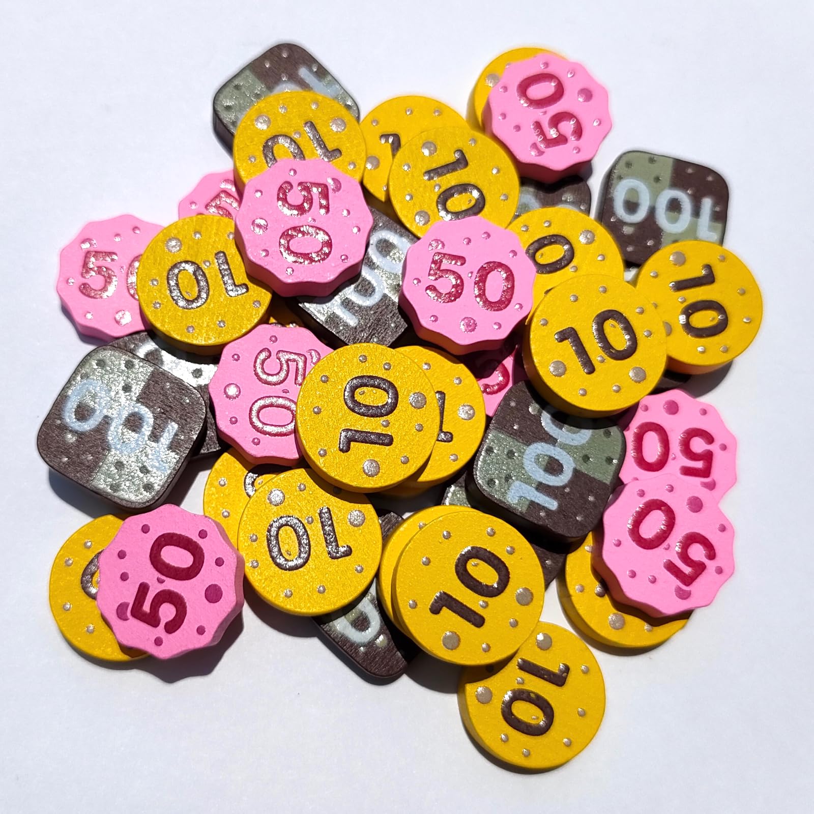 Trick Takers KINGs Mikoma Cookie Victory Points Set of 40 Дополнение к настольной игре
Trick Takers KINGs Mikoma Cookie Victory Points Set of 40 Дополнение к настольной игре