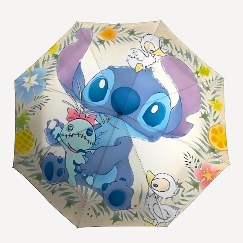 1pc Stitch Automatic Folding Umbrella: Compact 8-rib Design Cartoon Travel Companion for Outdoor, Casual Accessory
1pc Stitch Automatic Folding Umbrella: Compact 8-rib Design Cartoon Travel Companion for Outdoor, Casual Accessory