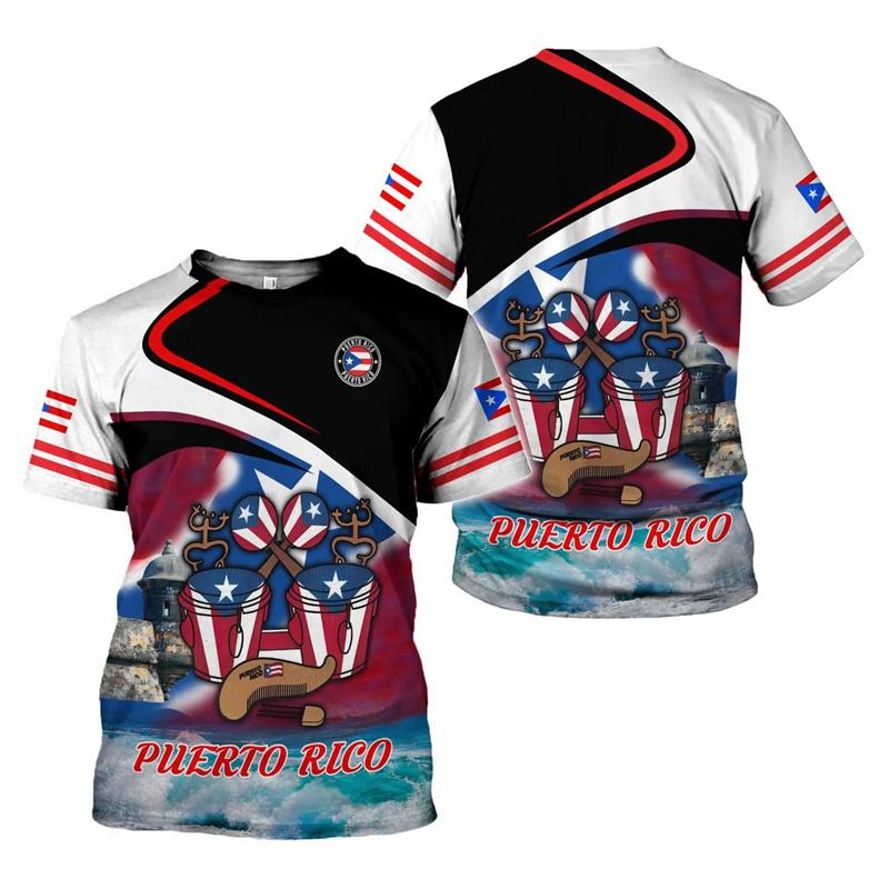 Puerto Rico Flag Graphic T-shirt Men 3d Printed T Shirt Children Short Sleeves XXS
Puerto Rico Flag Graphic T-shirt Men 3d Printed T Shirt Children Short Sleeves XXS