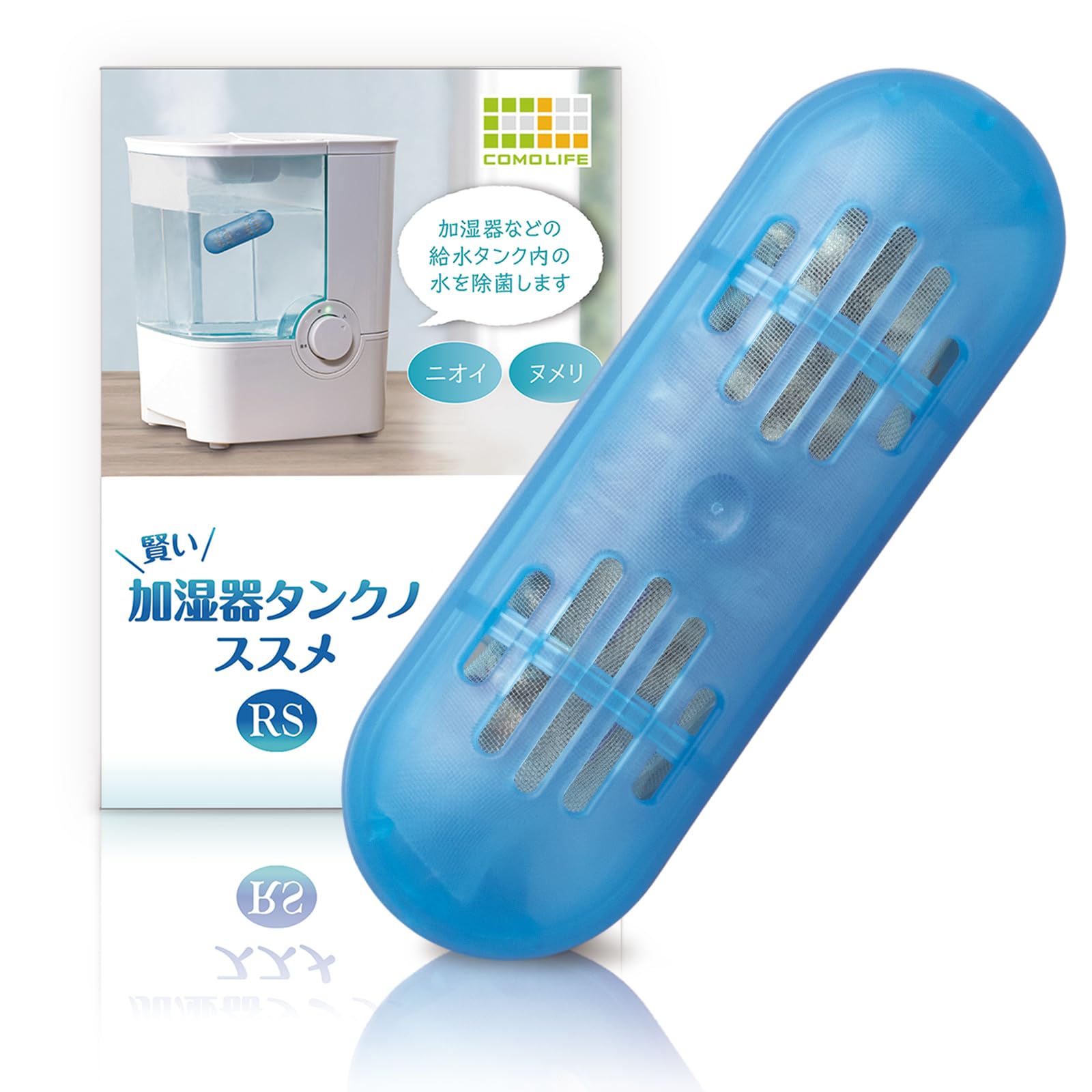Como Life Smart Humidifier Tank Nosusume RS Приблизно 6 Бак зволожувача Бак зволожувача Дезінфекція Бактерії Запобігання запаху Silver Ag
Como Life Smart Humidifier Tank Nosusume RS Приблизно 6 Бак зволожувача Бак зволожувача Дезінфекція Бактерії Запобігання запаху Silver Ag